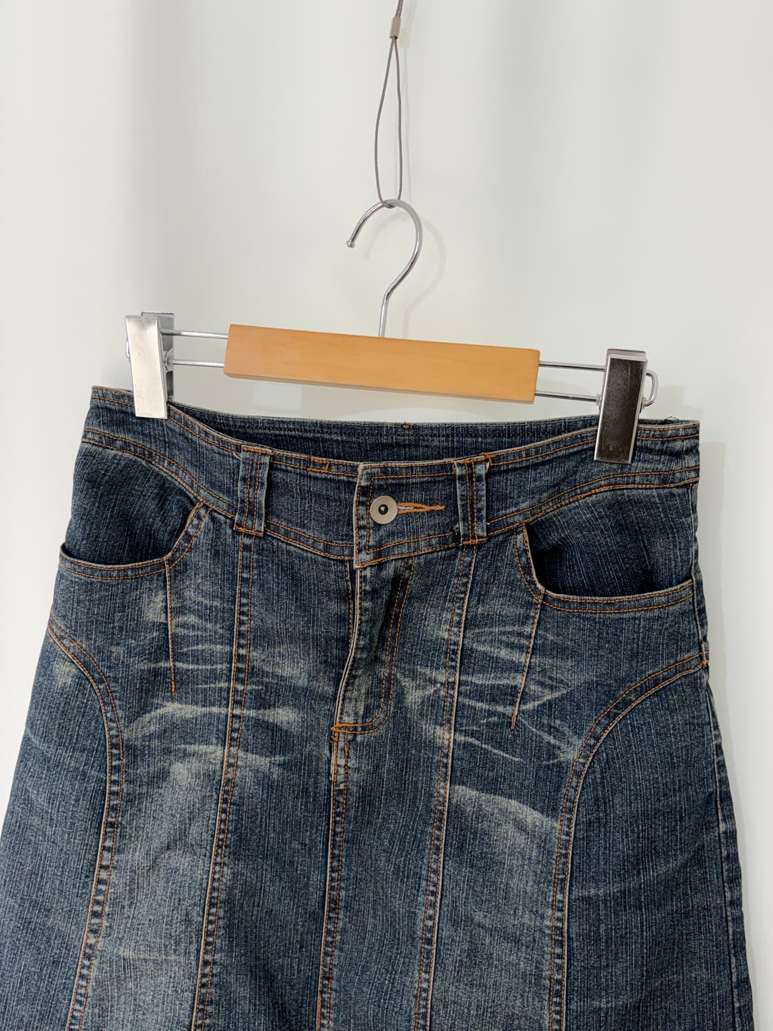 KFUU denim skirt 상품이미지2