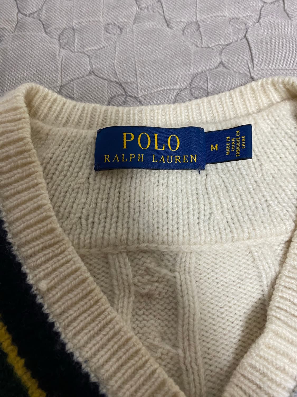 폴로 랄프로렌 17fw 크리켓 니트 M 사이즈 상품이미지3