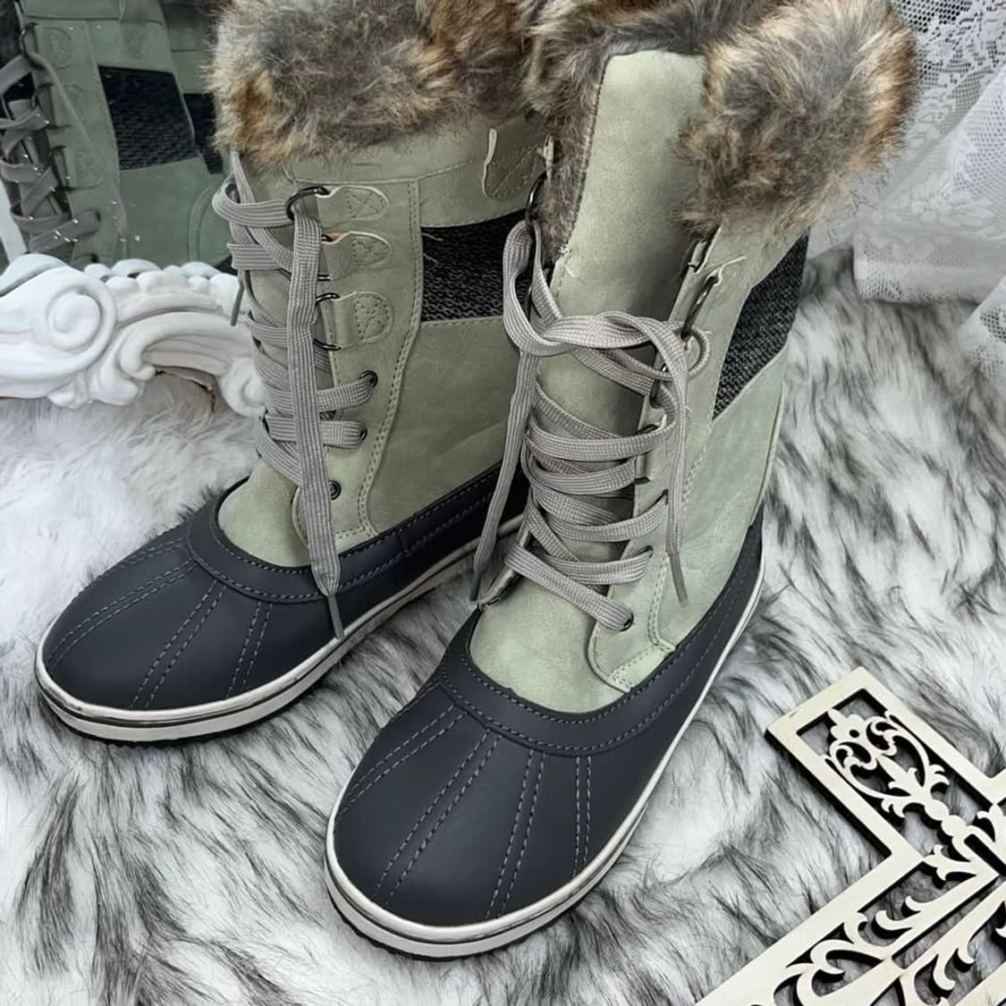 빈티지 퍼부츠 상품이미지2