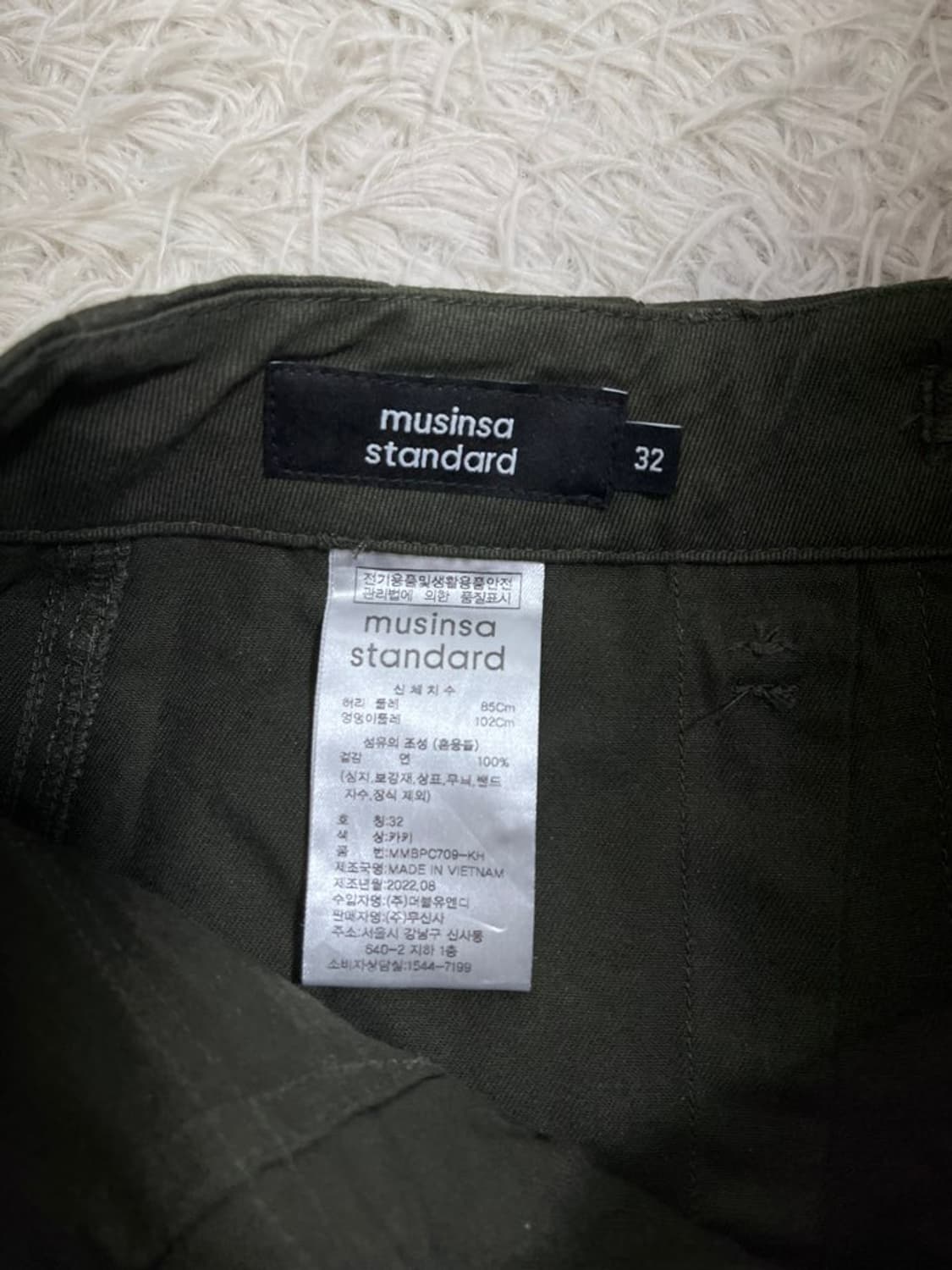 무신사스탠다드 와이드 팬츠/무탠다드/#3175 상품이미지4