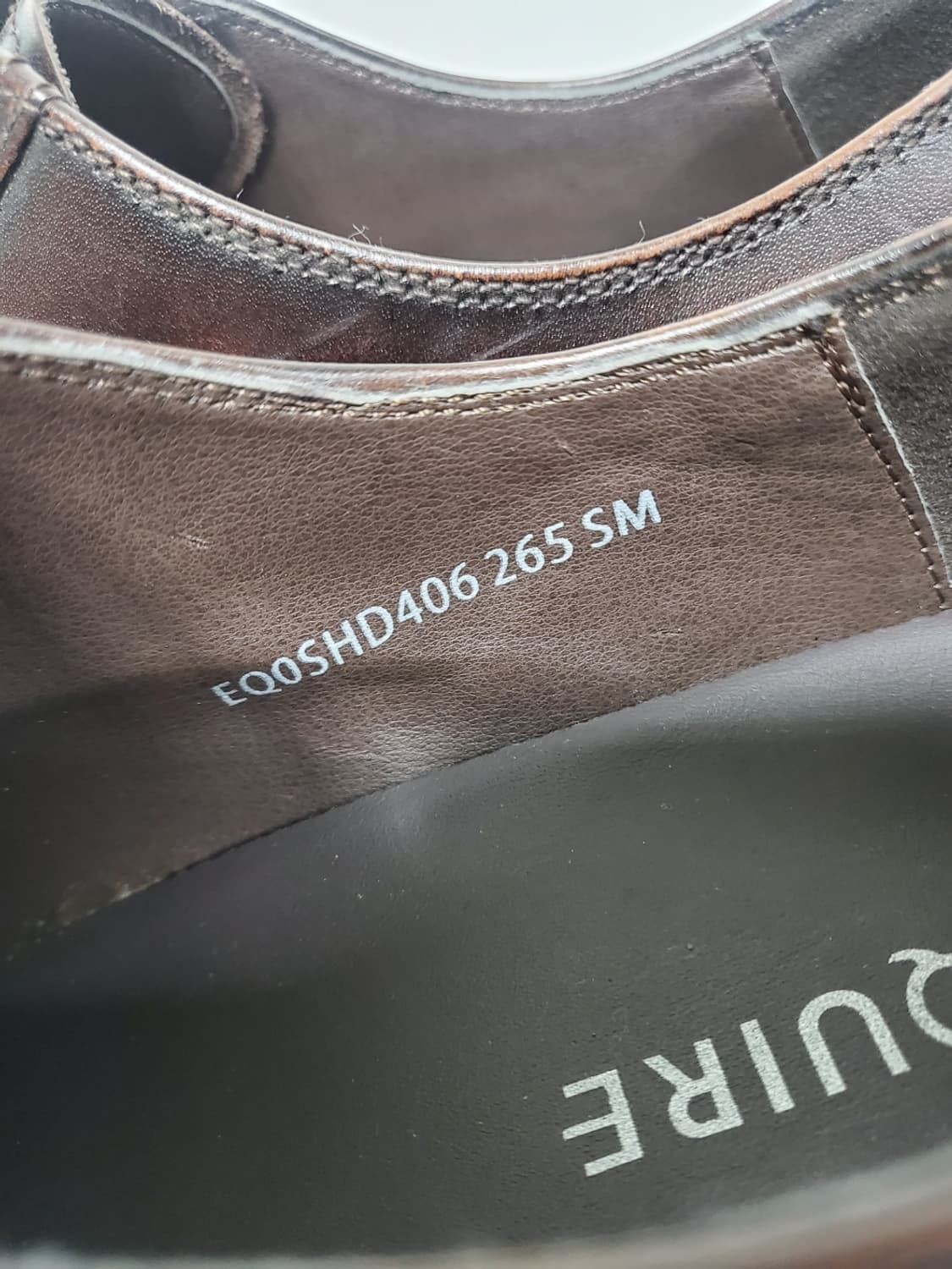 에스콰이어 남성구두 정품 265사이즈 상품이미지6
