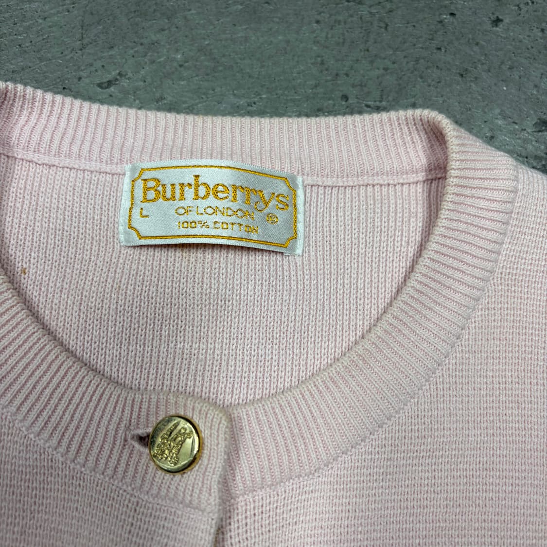 버버리 니트 가디건[2460] 상품이미지5