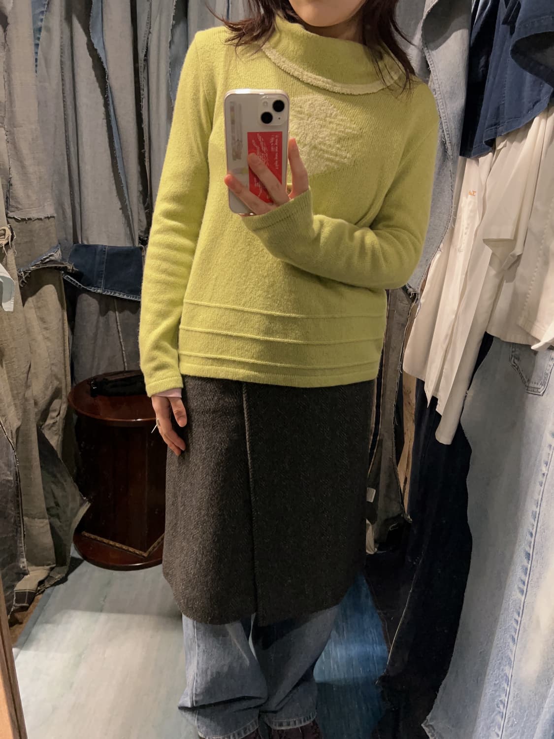 44-55 ) Japanese High Neck Sweater 상품이미지2
