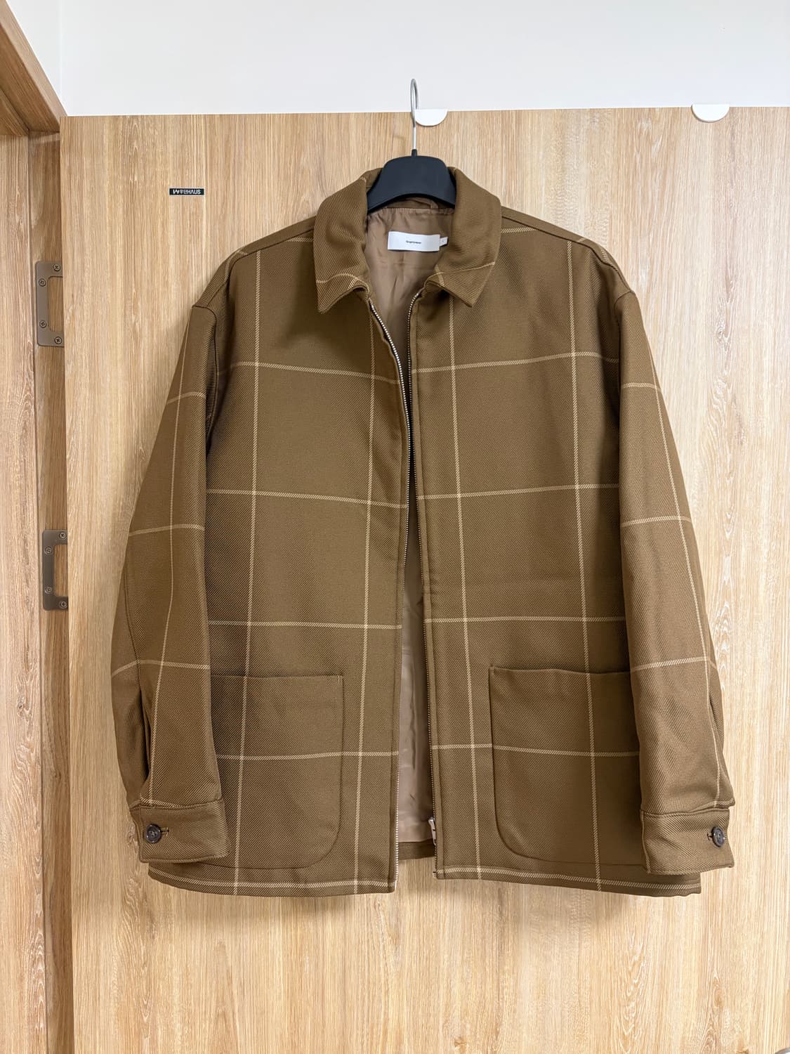 Graphpaper 남성 체크 자켓 사이즈 1 GM193-30055 상품이미지4