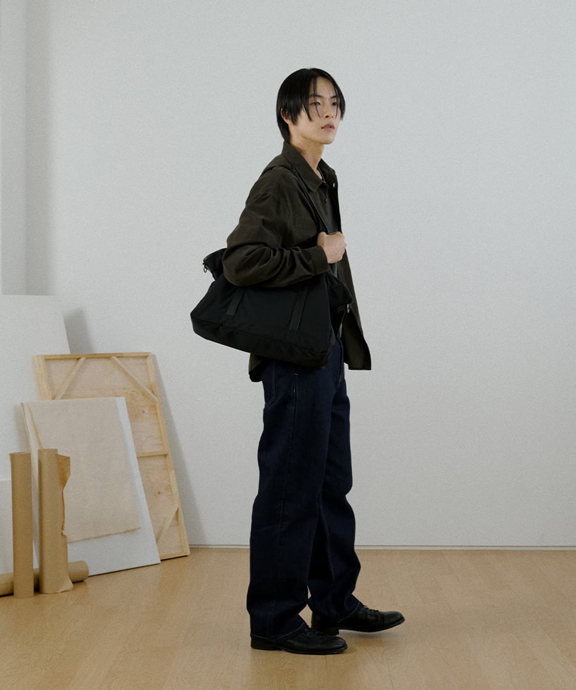 마이라이브러리 (Mylibrary) 데님 121 덩가리 팬츠 L 상품이미지7