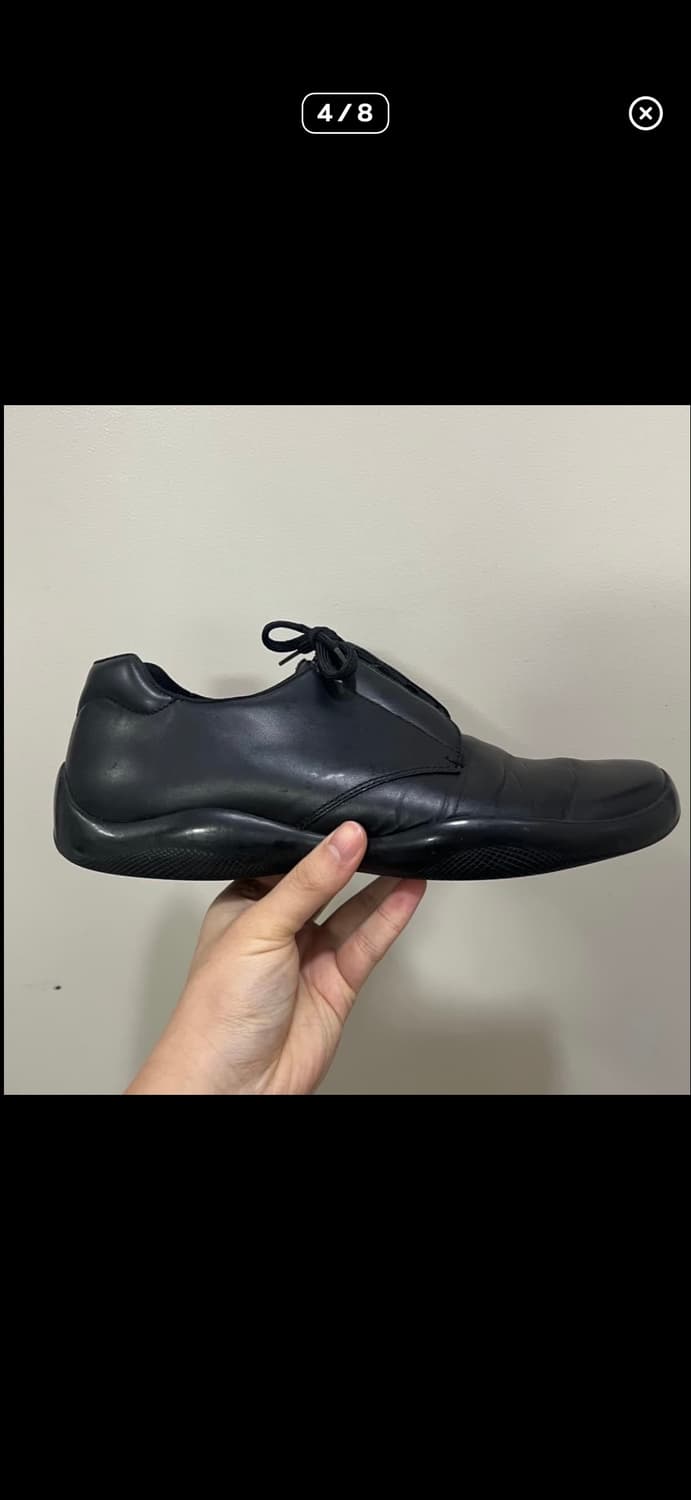 280 uk9) 프라다 스포츠 슈즈 더비 구두 상품이미지2