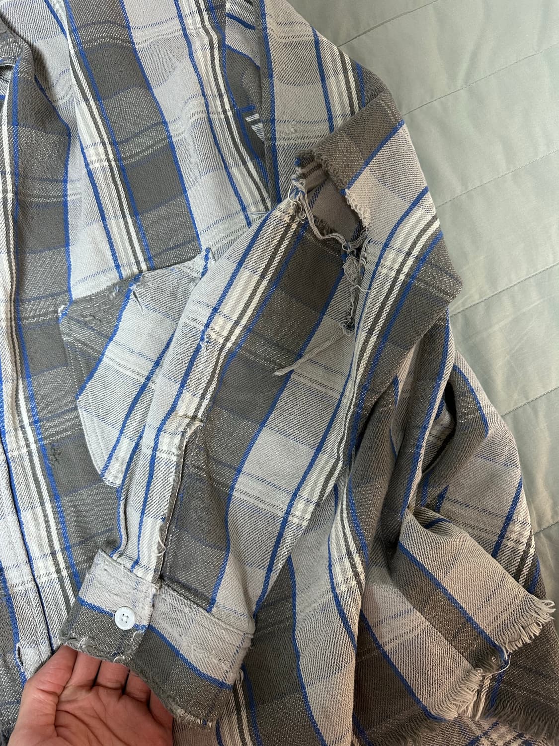 Saint Michael X Academy 플란넬 셔츠 상품이미지6