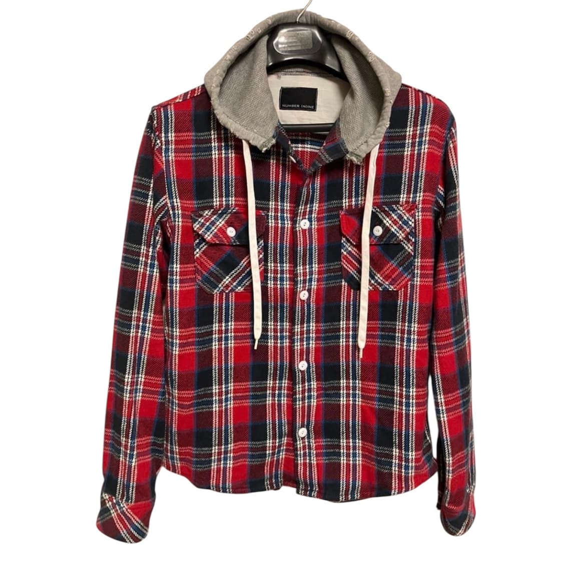 넘버나인 도킹 후드셔츠 상품이미지1