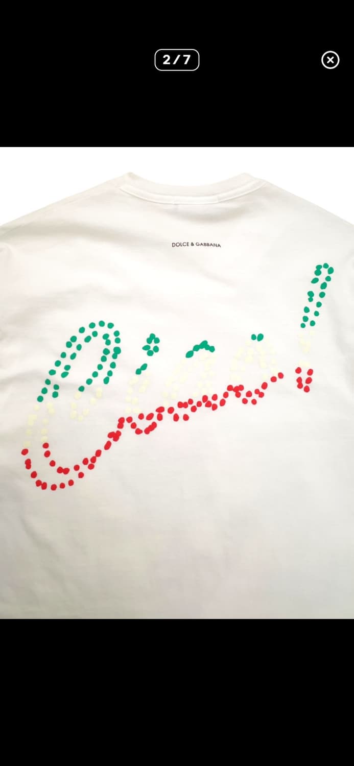 돌체앤가바나 티셔츠 상품이미지2