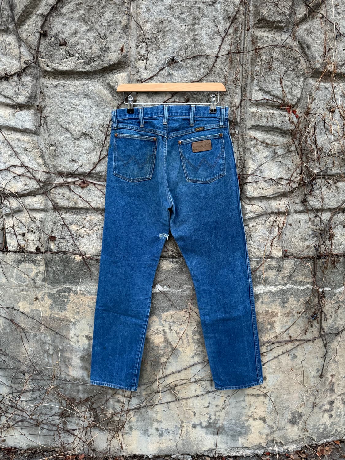 90s 랭글러 usa 빈티지 13mwz 카우보이컷 웨스턴 데님 팬츠 상품이미지2