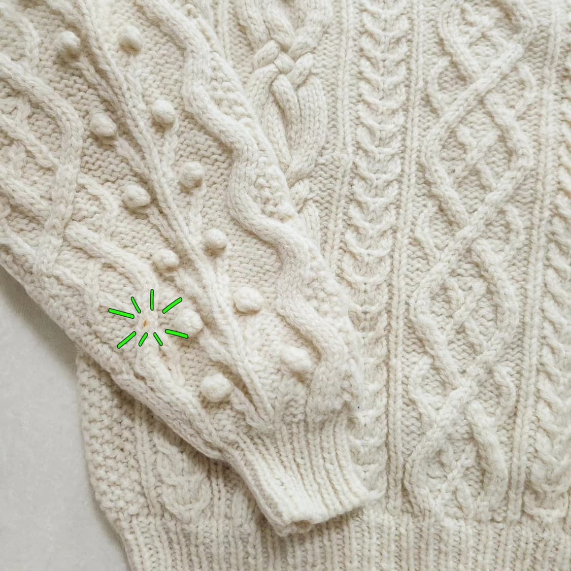 폼폼 흰순이 니트 ML 상품이미지5