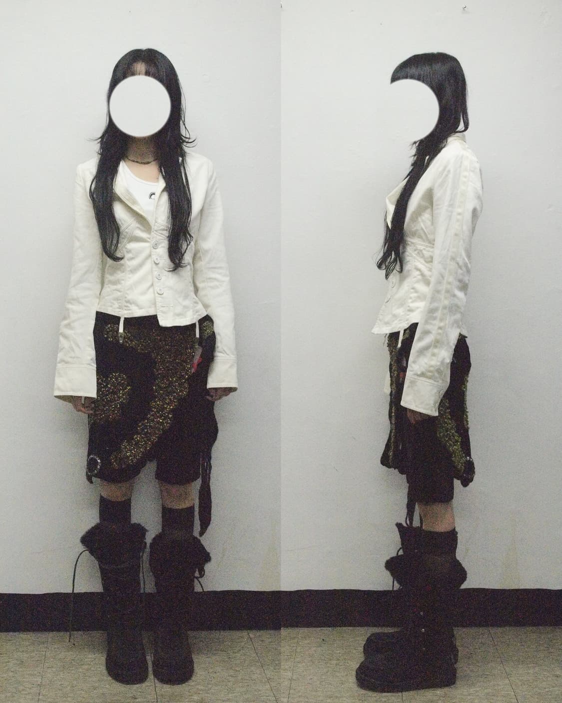 rare* 리스토 빔빌로스키 글리터 니트 케이프 상품이미지2