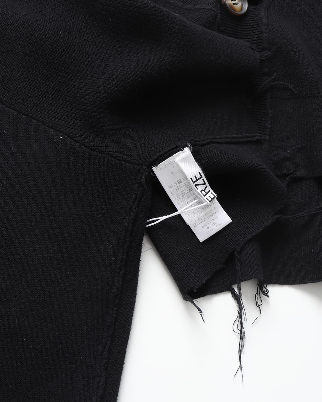 퍼버즈 PERVERZE Double Face Rib Cardigan 상품이미지6