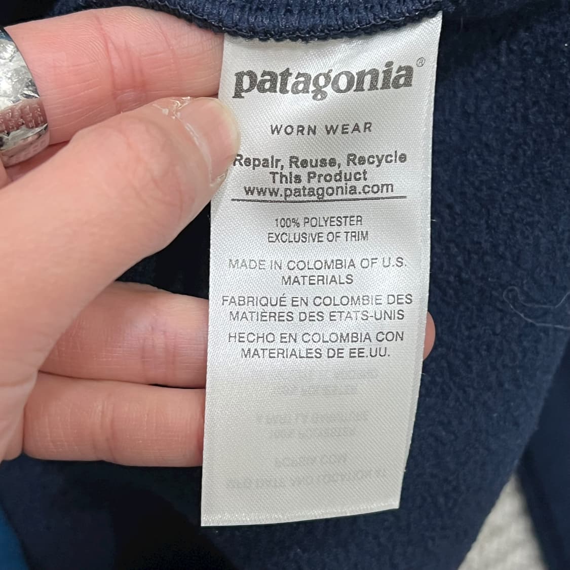 파타고니아 신칠라 플리스 반집업 s08541 상품이미지7