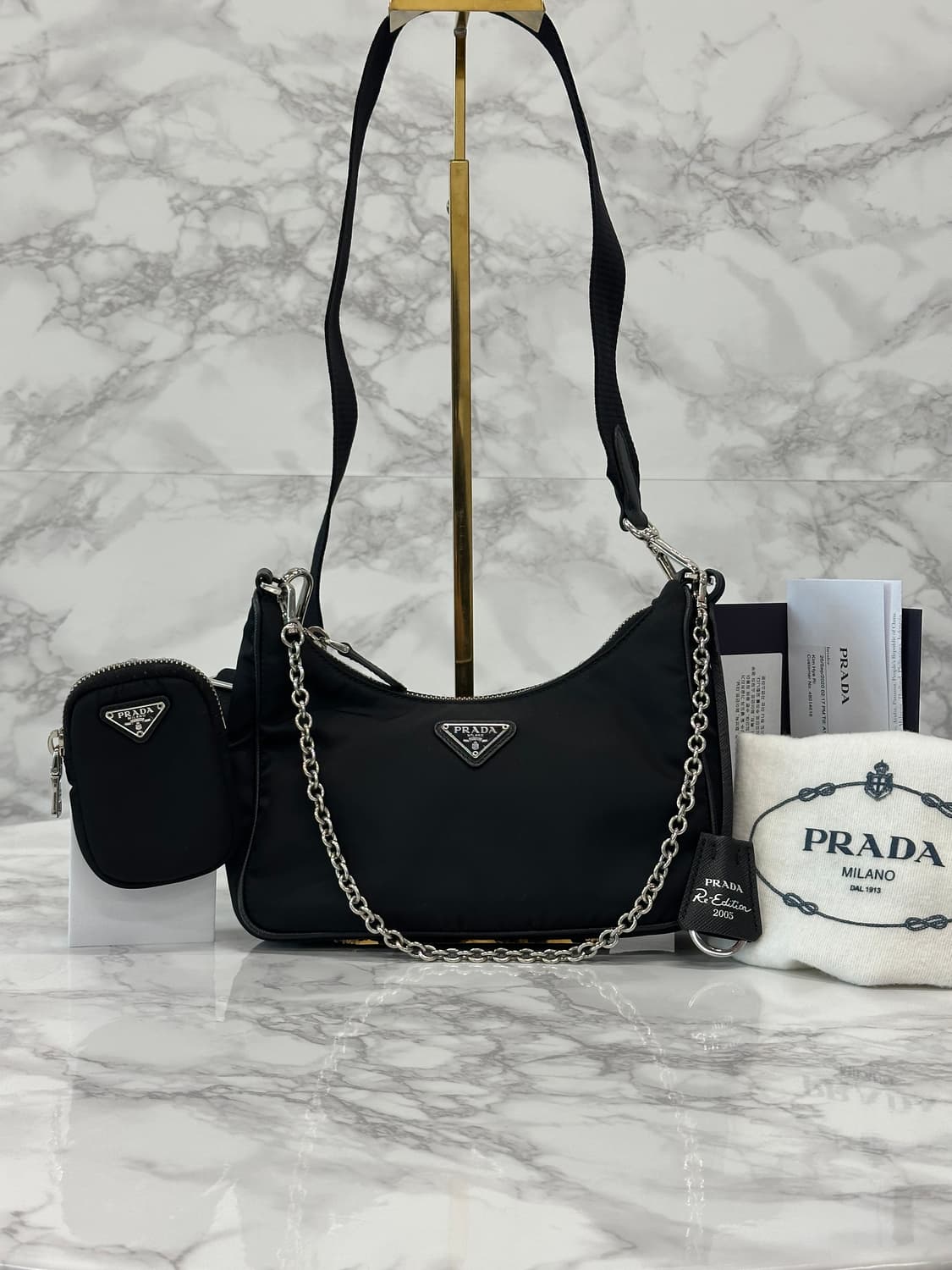 프라다 리에디션 2005 리나일론 백  상품이미지1