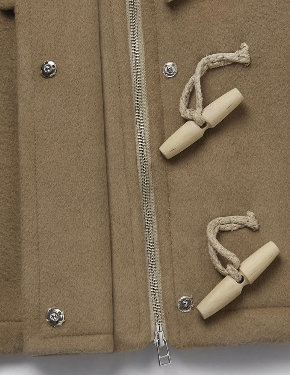 커렌트 크롭 더플코트 떡볶이코트 상품이미지6