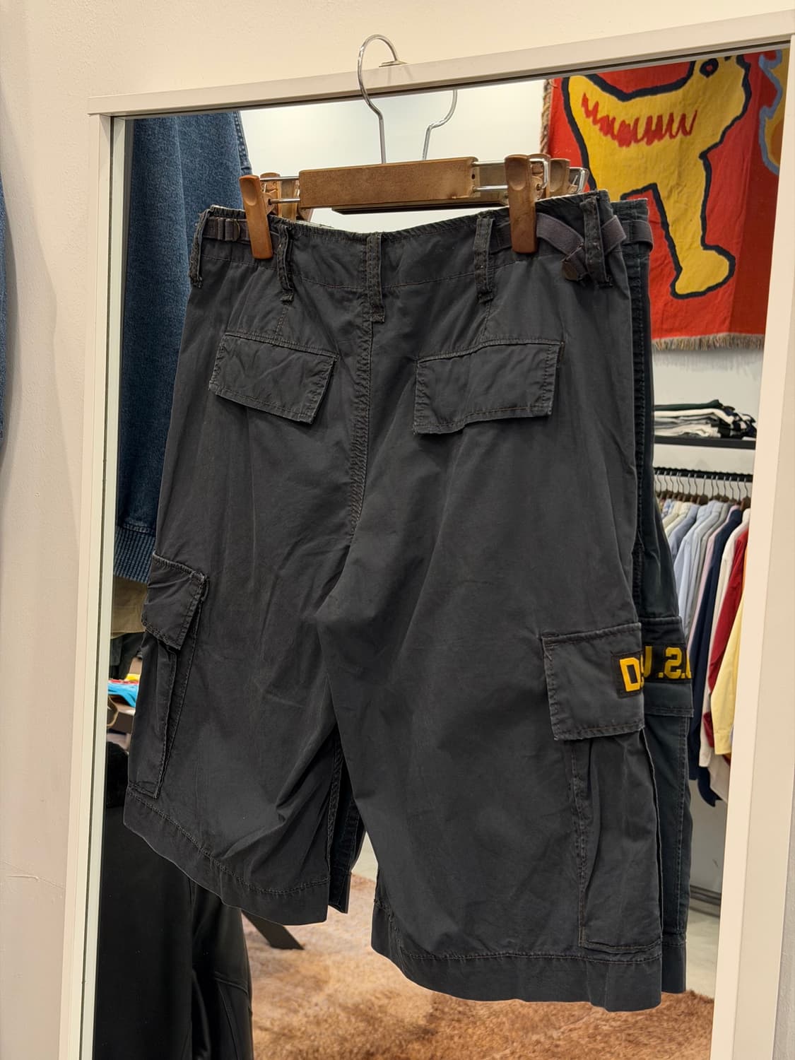 90-00s Denim & Supply 데님앤서플라이 밀리터리 카고 쇼츠 상품이미지5