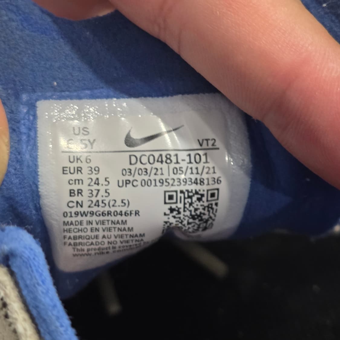 5x-14:Nike Waffle One Summit White(245) 상품이미지10