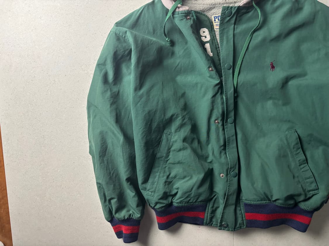 폴로 90년도 후드자켓 상품이미지6