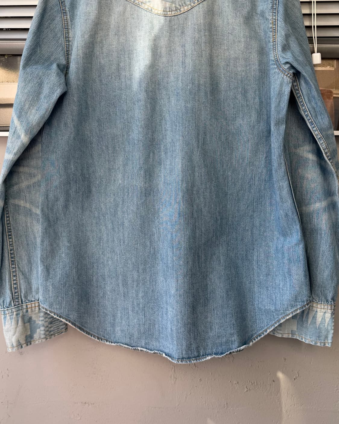 Indian Motorcycle western denim shirt 상품이미지7