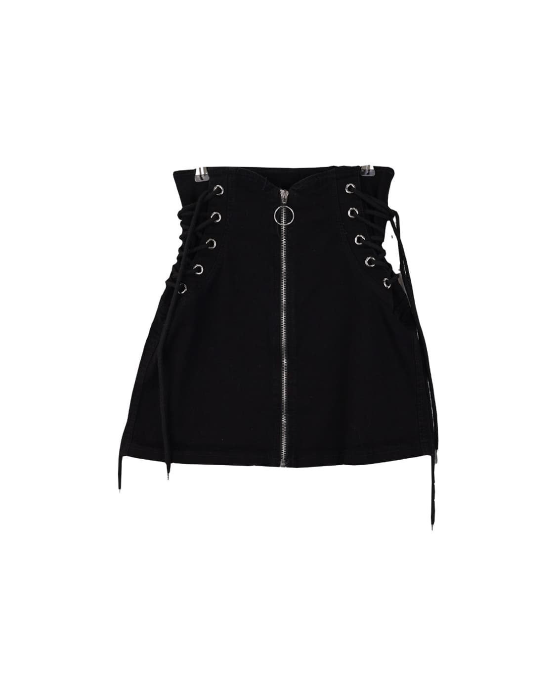 Jpn Black detail Mini Skirts 상품이미지4