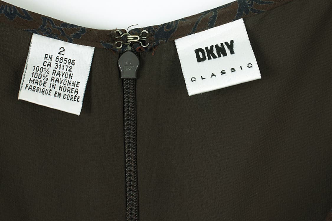 DKNY 롱원피스(XS~S) 90'S 상품이미지5