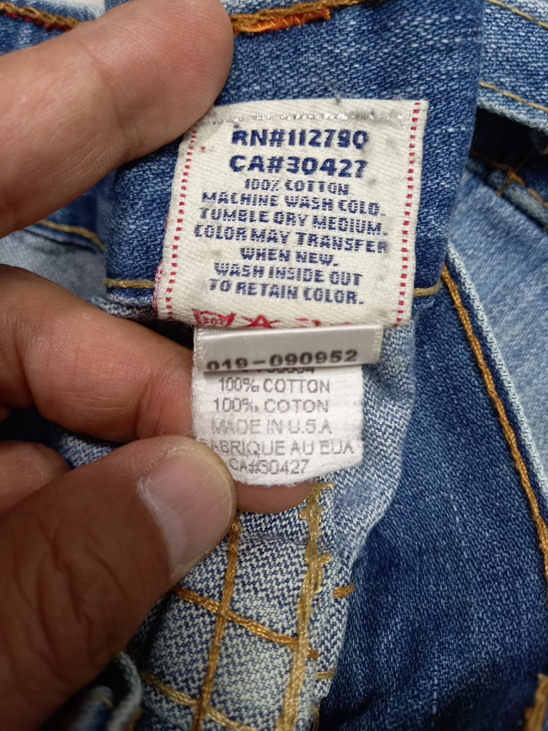 30 트루릴리젼 USA 골반 워싱 부츠컷 30-222 상품이미지8