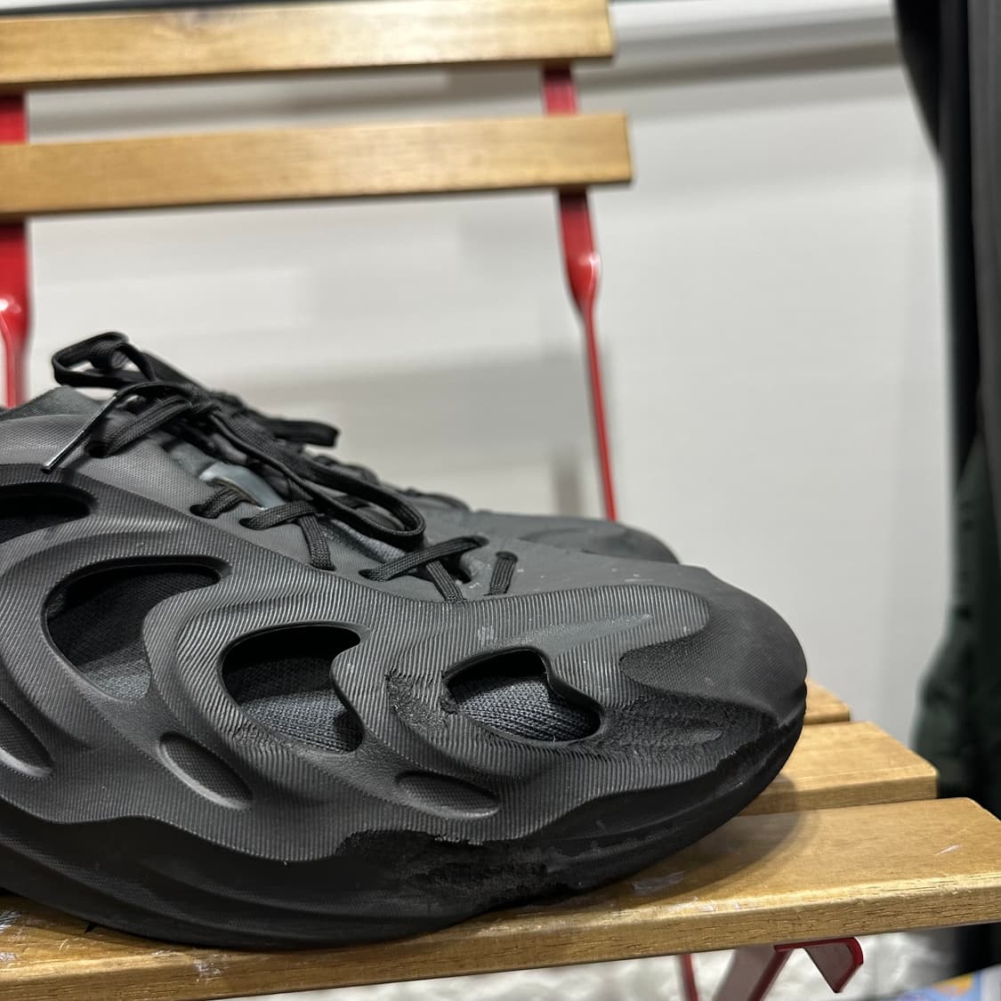 265) 아디다스 운동화 남성 남자 신발 아디폼 Q 카본 블랙 상품이미지2