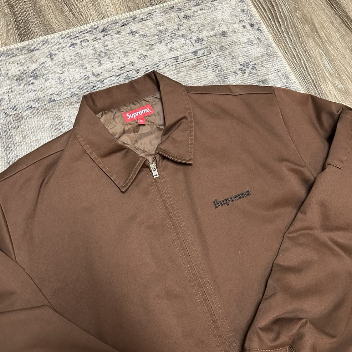 슈프림 x 더크로우 워크 자켓 브라운 상품이미지5