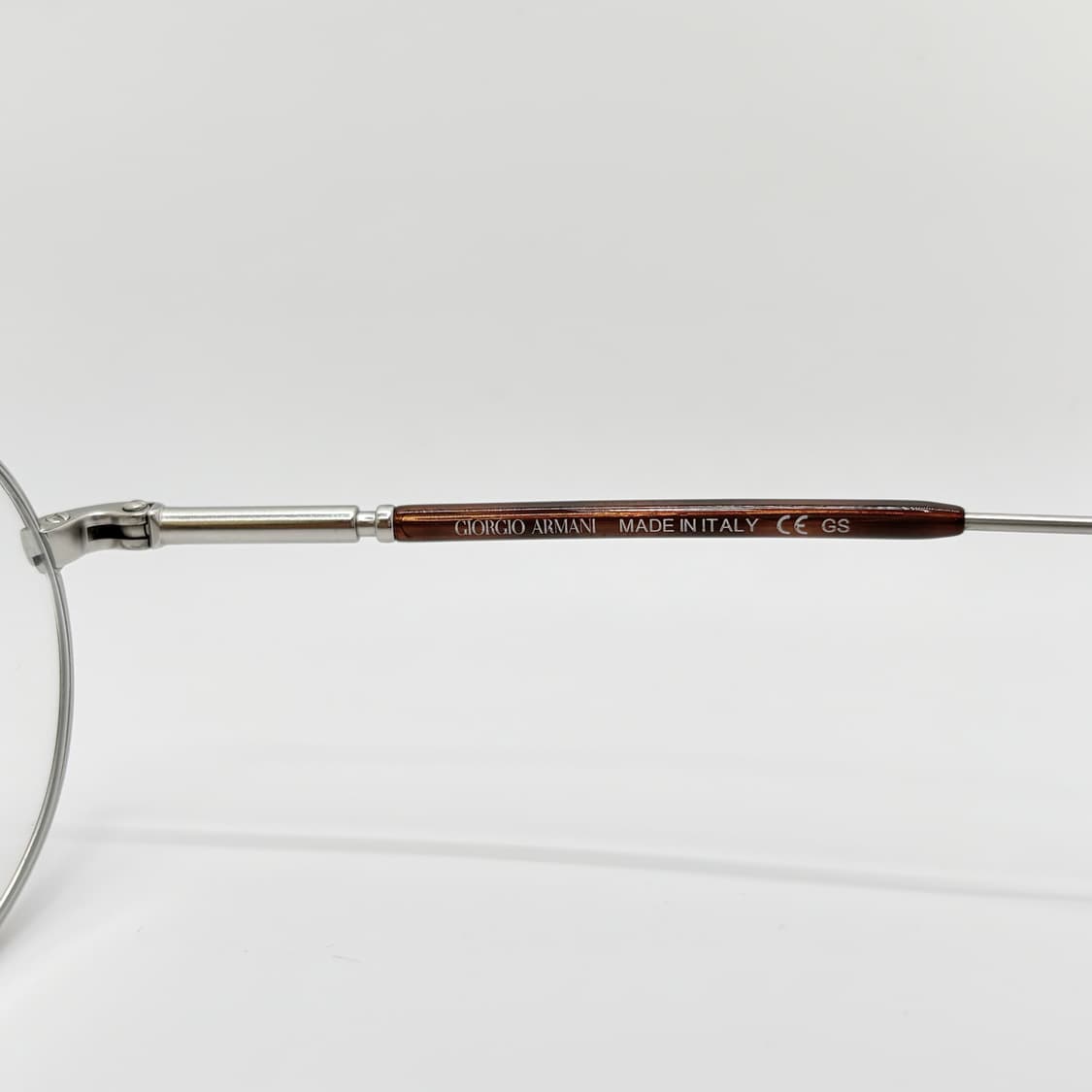 GIORGIO ARMANI 조르지오 아르마니 호피 원형 메탈테 상품이미지6