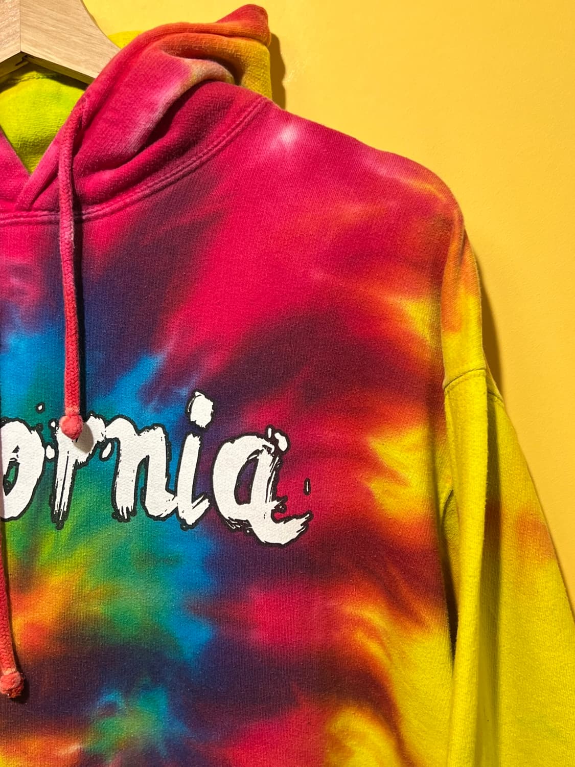 [M] 컬러톤 캘리포니아 타이다이 빈티지 후드티 상품이미지2