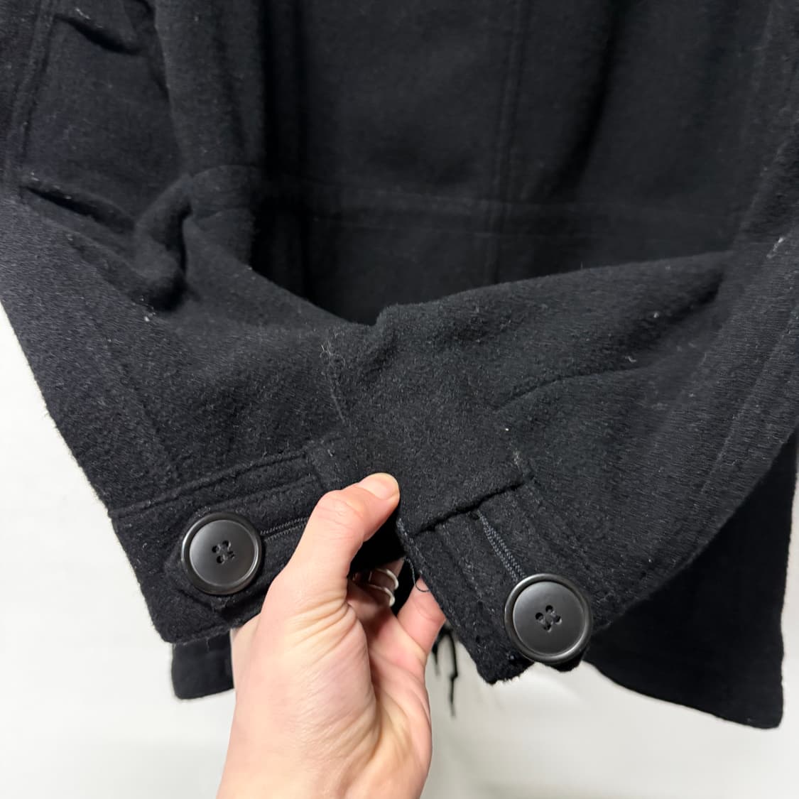 알파인더스트리 x 나노 유니버스 패치 디테일 피쉬테일 m65 피코트 상품이미지7