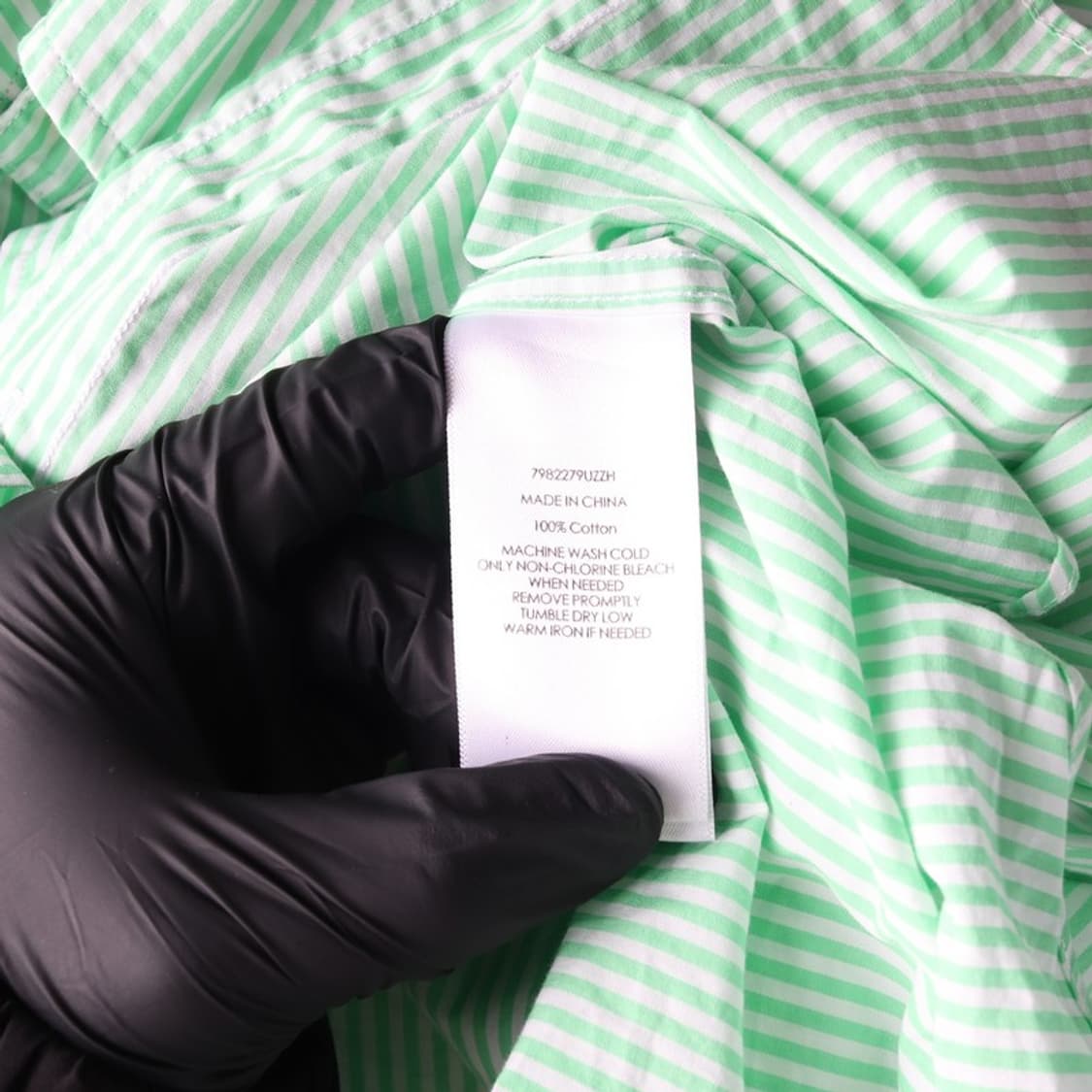 폴로 랄프로렌 민트 스트라이프 슬림핏 셔츠 L 상품이미지6