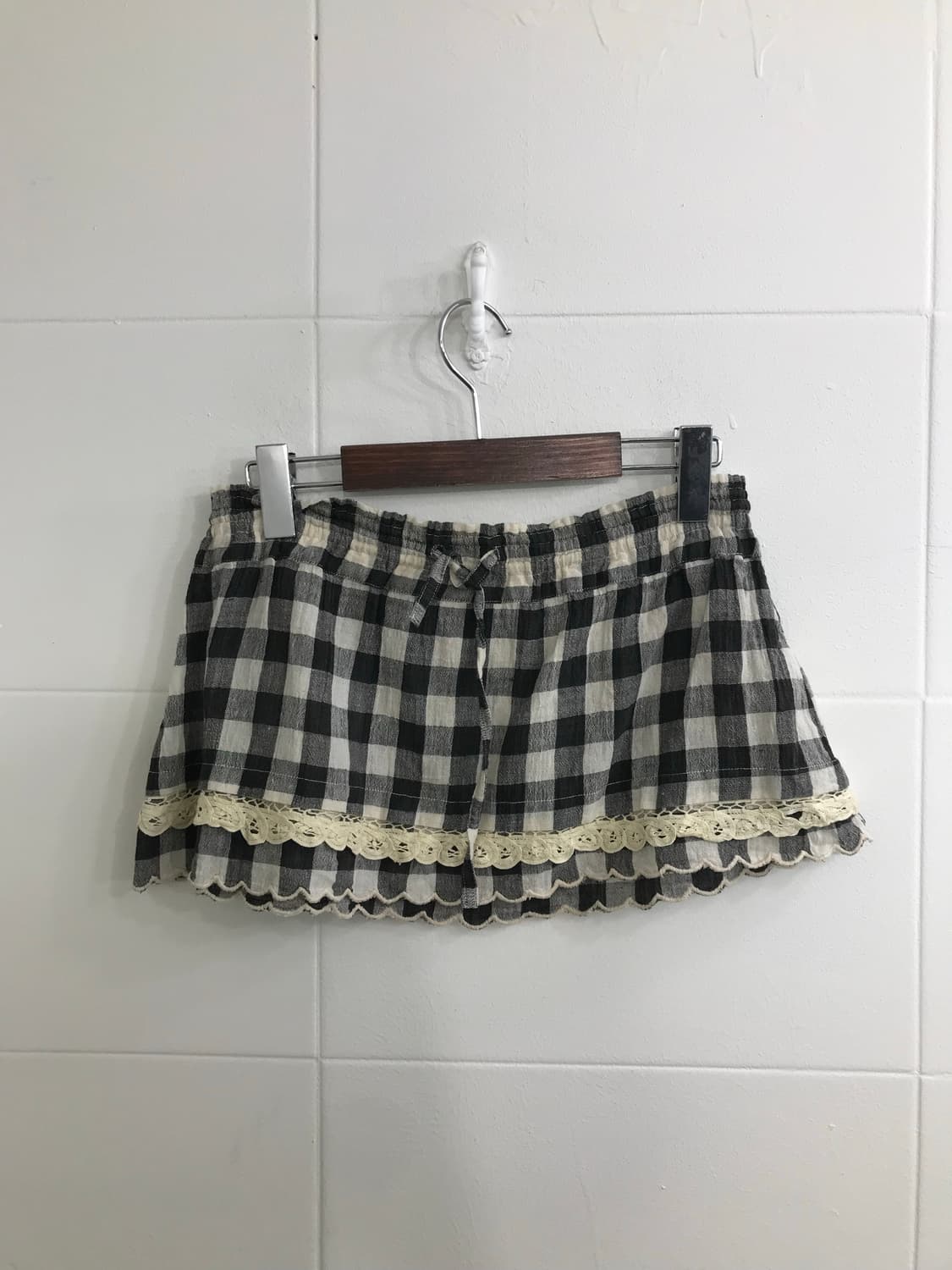 데일리 캐주얼 펑크 모리걸 무채색 코디세트 상품이미지7