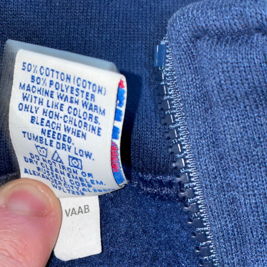 러셀 하프집업 스웻 90s - 00s 상품이미지3