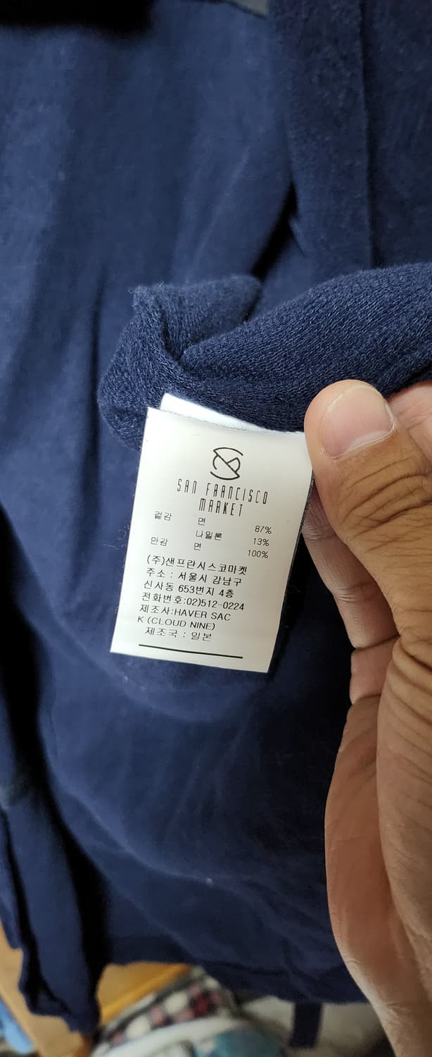 [L] 하버색 네이비 자켓 HAVERSACK 샌프란시스코 마켓 상품이미지3