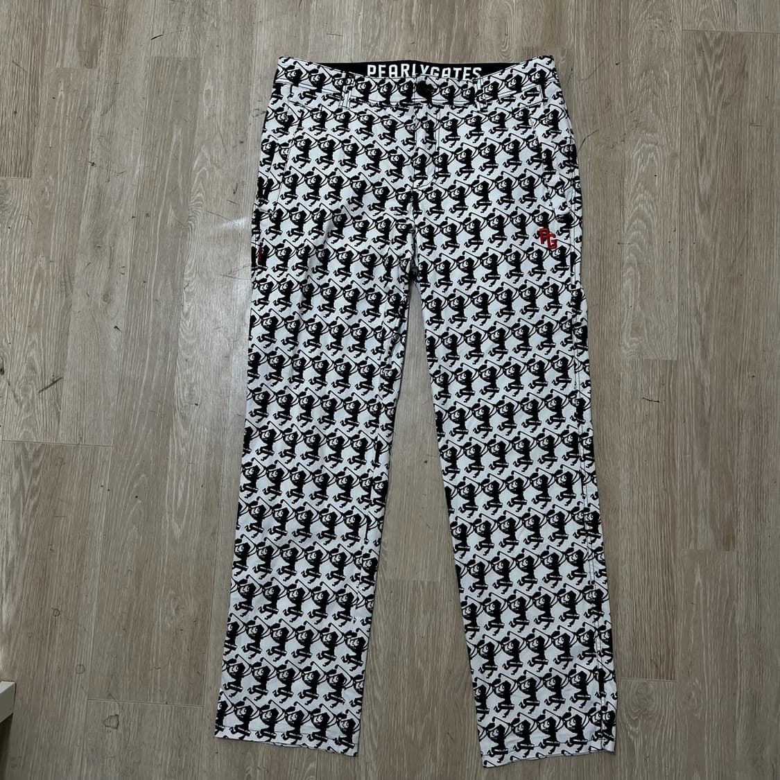 파리게이츠 여성 스판 골프바지 4사이즈  상품이미지1