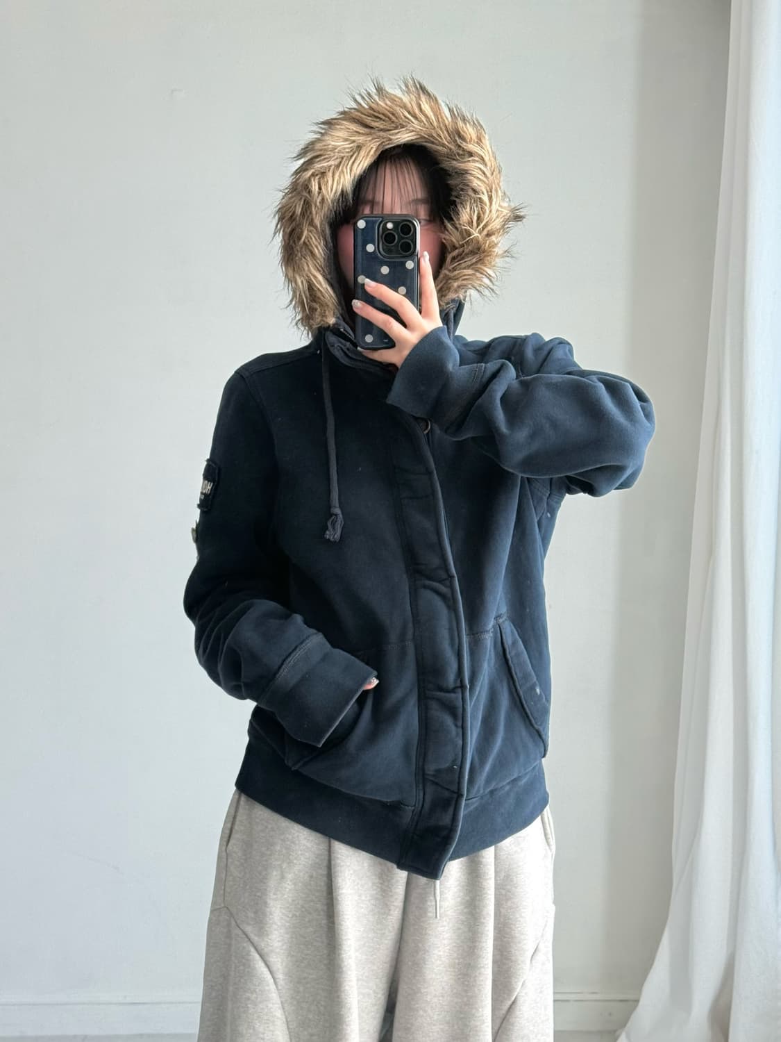 홀리스터 울프죠 후드집업 상품이미지5