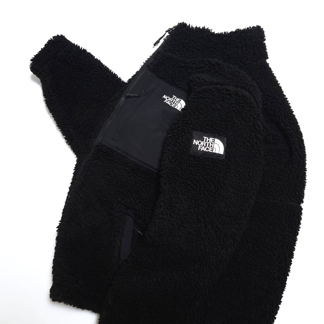 노스페이스 셰르파 EX 플리스 집업 자켓 블랙 상품이미지3