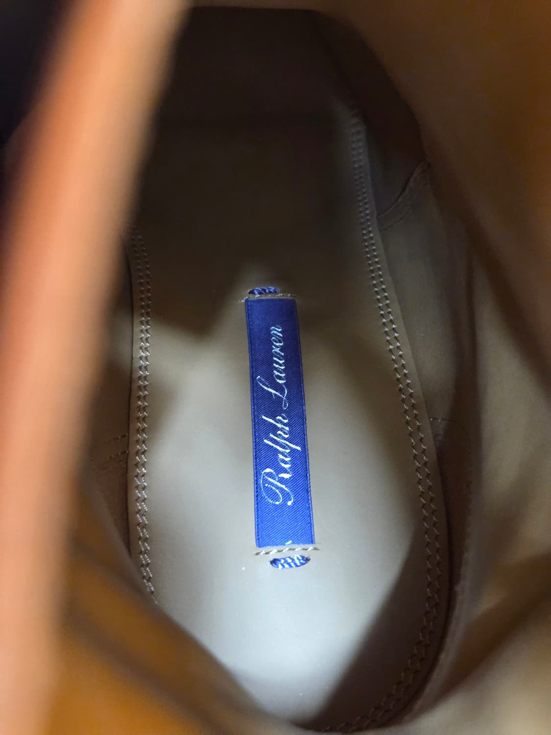 37 랄프로렌 틸튼 웰링턴 앵클 부츠 브라운 상품이미지10