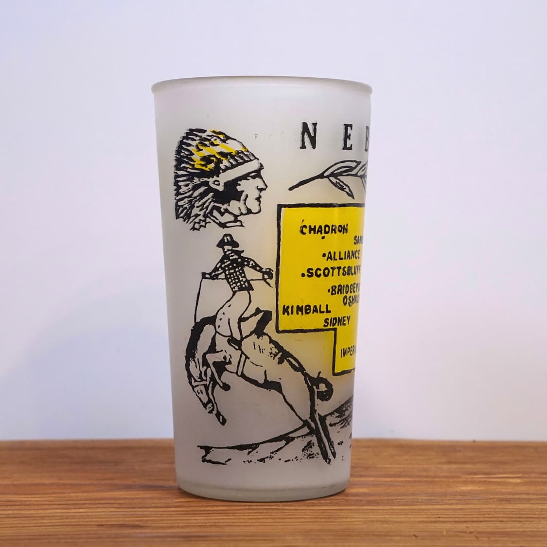 빈티지 소품 State Souvenir 유리컵 상품이미지2