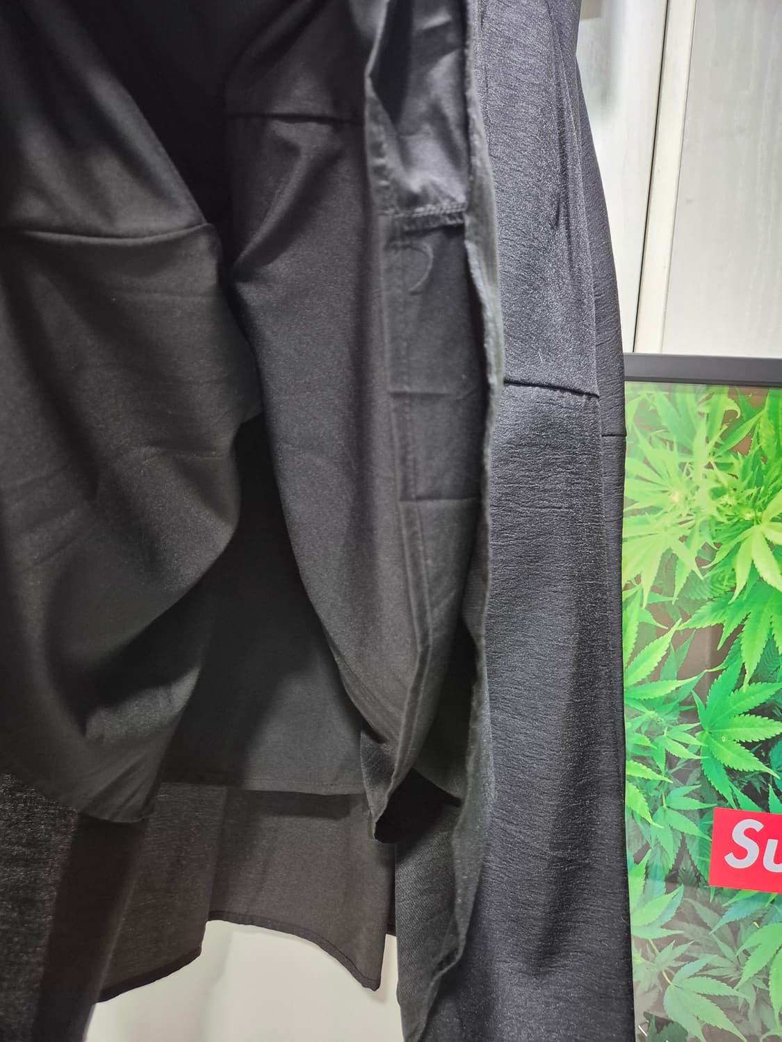 (타임세일)(새상품)디어먼데이로 블랙 끈나시 원피스 상품이미지5