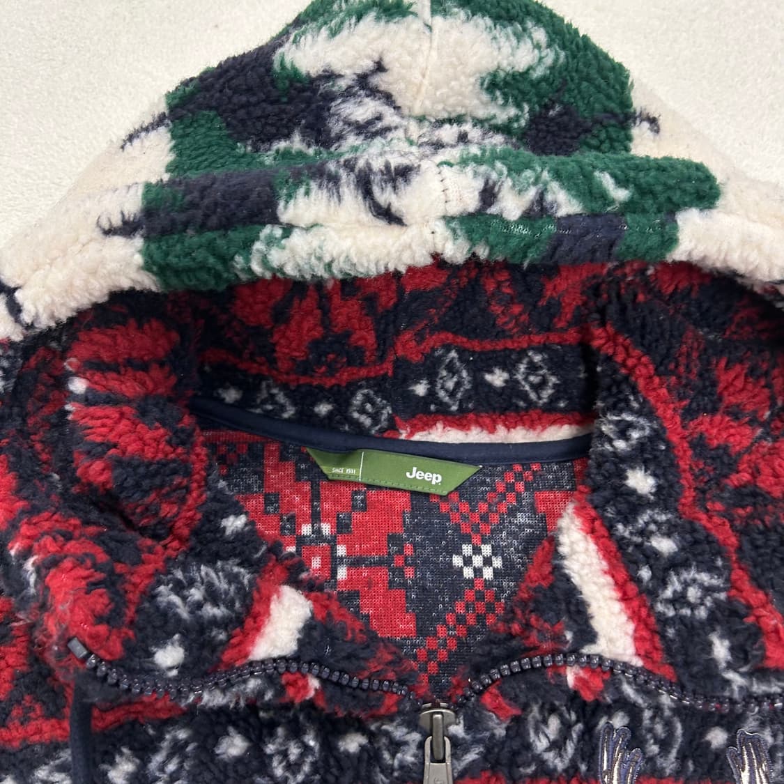 Jeep Nordic Pattern Fleece 상품이미지6