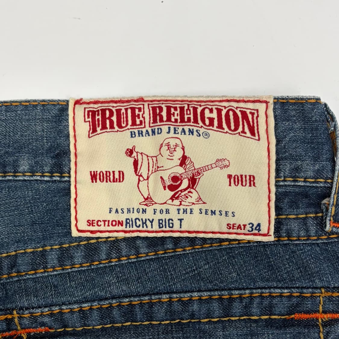 트루릴리젼 리키 빅티 데님팬츠 33 상품이미지4