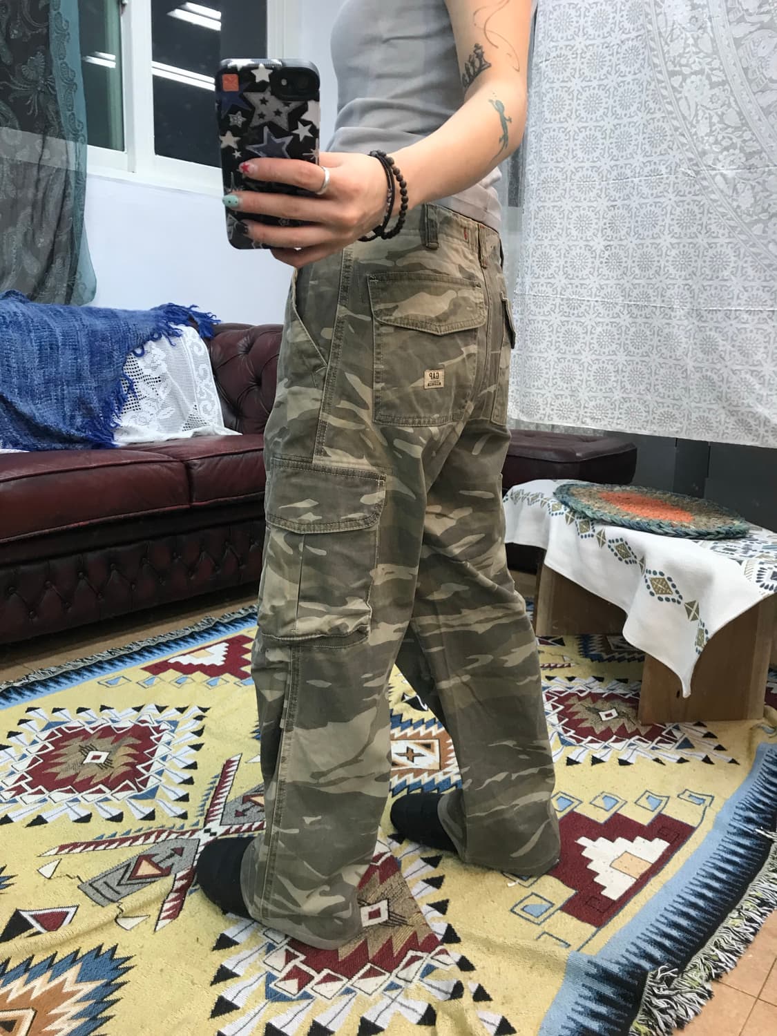 갭 GAP 빈티지 카모 카고팬츠  상품이미지2