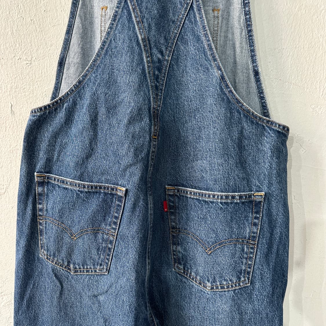 리바이스 프리미엄 오버롤 멜빵청바지 M 상품이미지4