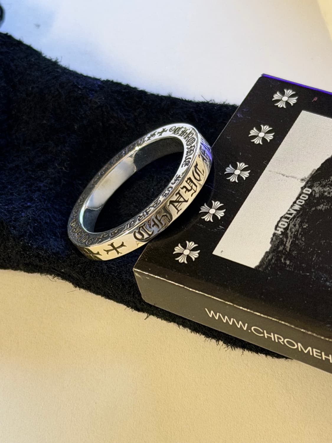 크롬하츠 퍽유링 뉴욕 3mm 상품이미지2