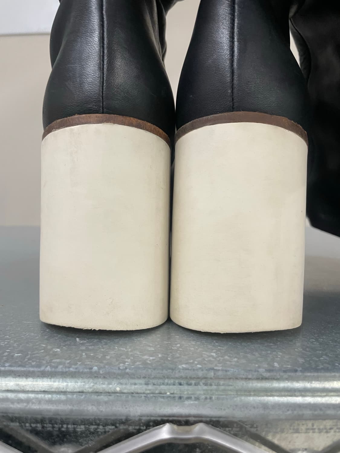 캠퍼 블랙 레더 롱부츠 38 상품이미지8