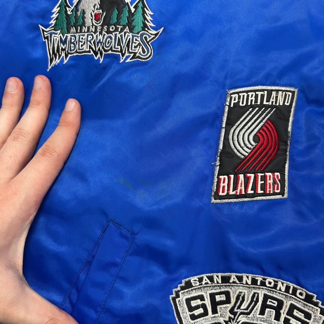 유니크 제너레이션 NBA 풀패치 스타디움 바시티(4XL) 상품이미지2