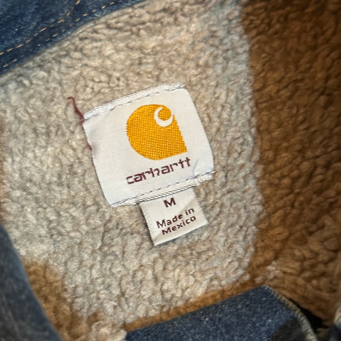 칼하트 쉐르파 데님 자켓 상품이미지7